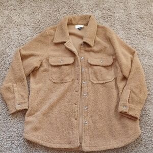 Universal Thread Tan Teddy Jacket